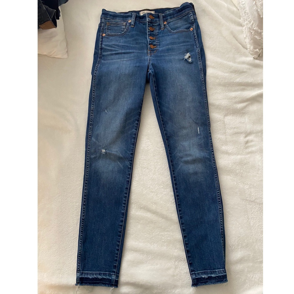 Madewell 10” High Rise Skinny Jeans